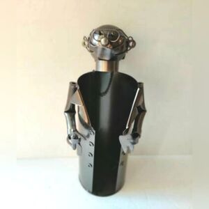 A Fun Hand Crafted Metal Wine Bottle Holder Dentist